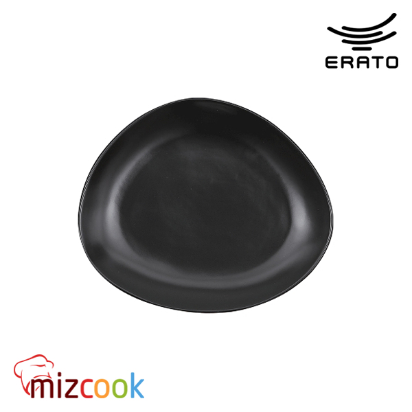 에라토 / 조약돌 접시 블랙 26cm